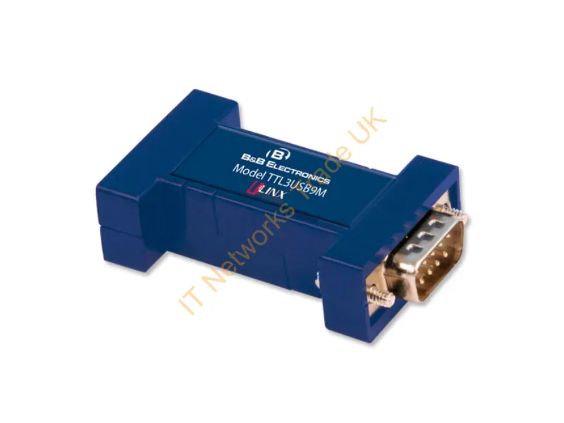 TTL3USB9M - Imc Networks Ttl3Usb9M Serial Converter/Repeater/Isolator Usb 2.0 Ttl Blue