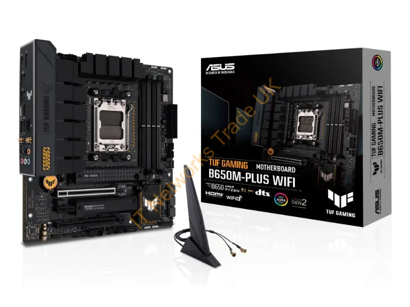 TUFGAMINGB650M-PLUSWIFI - Asus Tuf Gaming B650M-Plus Wifi Amd B650 Socket Am5 Micro Atx