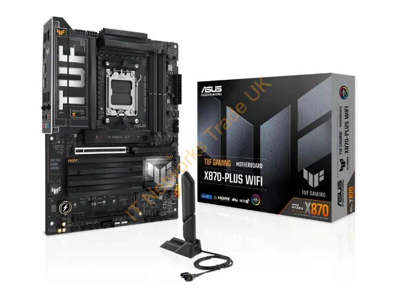 TUFGAMINGX870-PLUSWIFI - Asus Tuf Gaming X870-Plus Wifi Amd X870 Socket Am5 Atx