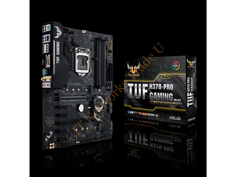 ASUS TUF H370-PRO GAMING (WI-FI) IntelH370 ATX motherboard