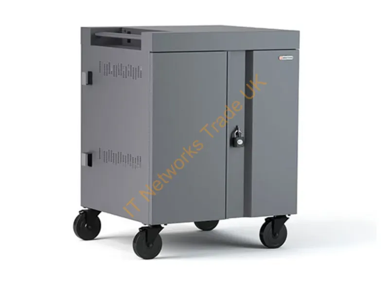 TVC16PAC-PM - Bretford Cube Cart Portable Device Management Cart Platinum