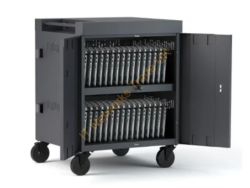 TVC32PAC-CK - Bretford Tvc32Pac-Ck Portable Device Management Cart/Cabinet Charcoal