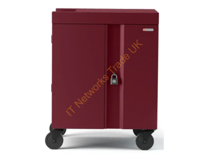 TVC32USBC-45WMA - Bretford Tvc32Usbc Portable Device Management Cart Maroon