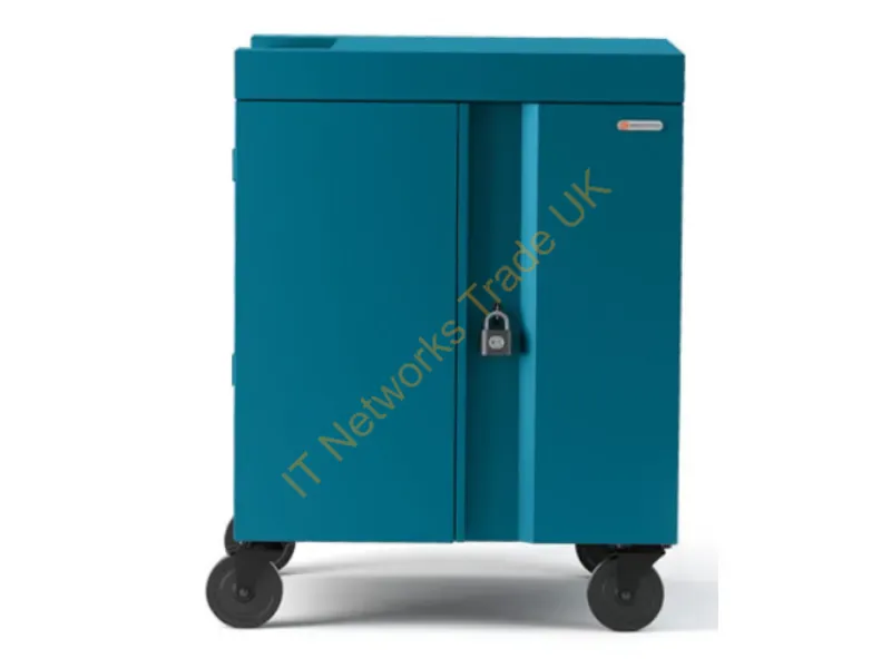 TVC32USBC-45WPA - Bretford Tvc32Usbc Portable Device Management Cart Blue