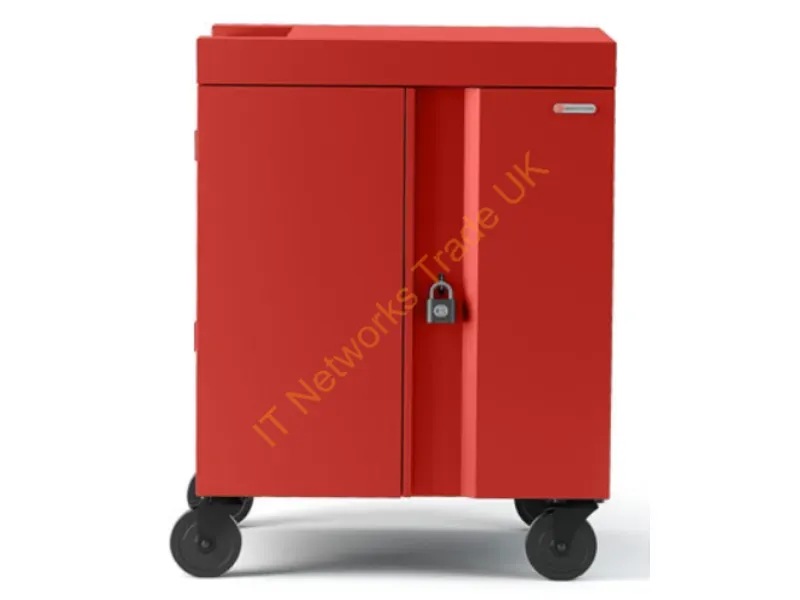TVC32USBC-45WRED - Bretford Tvc32Usbc Portable Device Management Cart Red