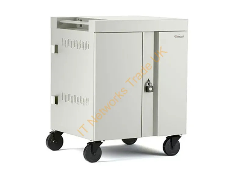 TVC36PAC-270CT - Bretford Cube Cart Portable Device Management Cart White
