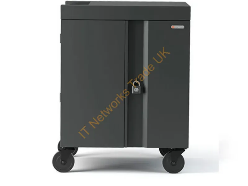 TVC36PACSC-CK - Bretford Cube Portable Device Management Cart Charcoal