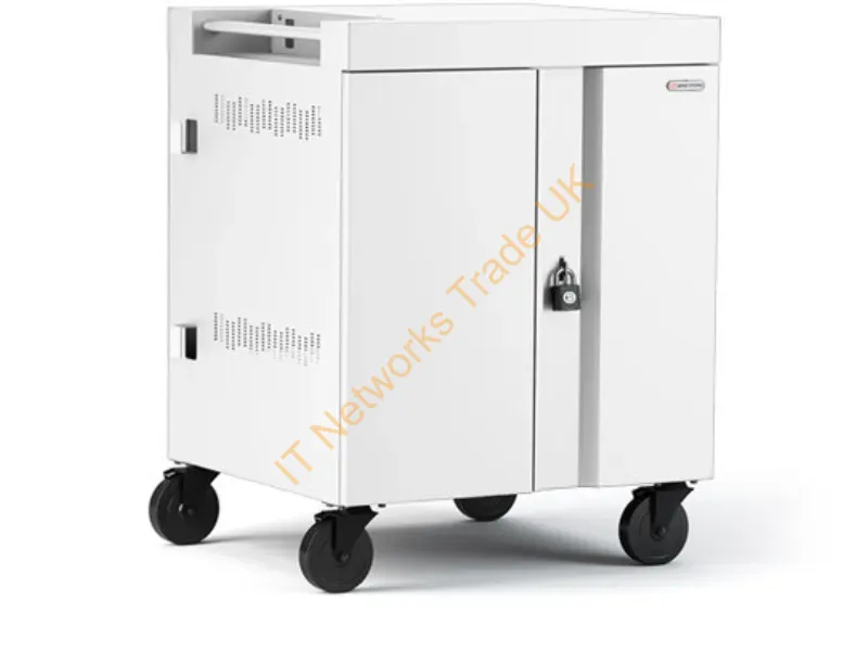 TVC36USBC-AW - Bretford Cube Portable Device Management Cart White