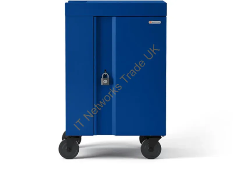 TVCM20PAC-RB - Bretford Cube Cart Mini Portable Device Management Cart Blue