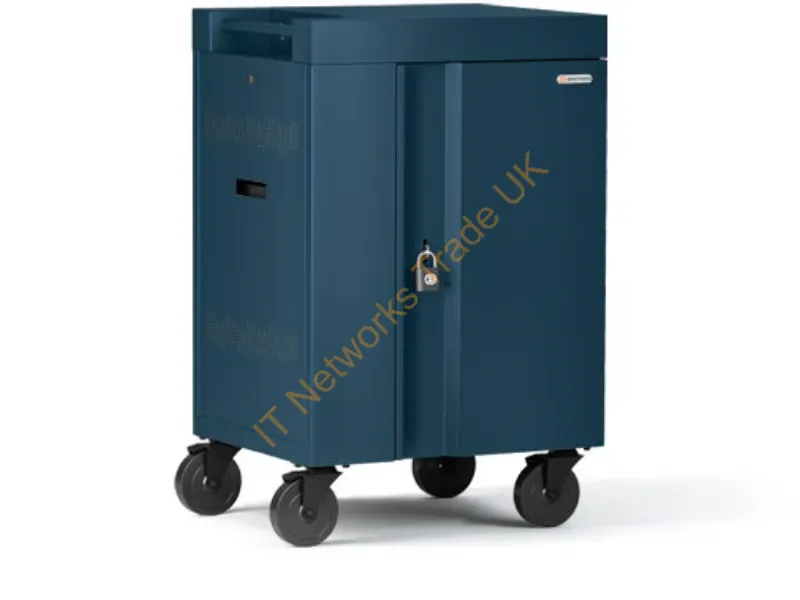 TVCM24PAC-TZ - Bretford Cube Mini Portable Device Management Cart Blue