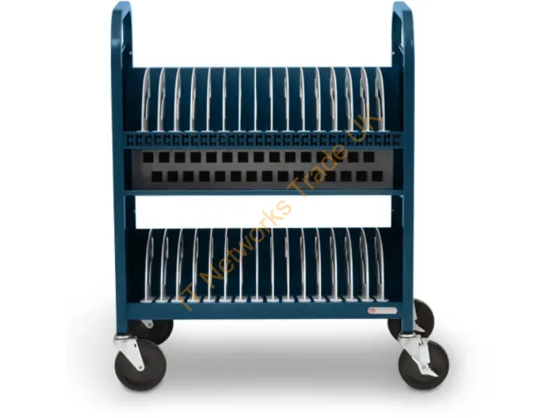 TVCT30AC-90DTZ - Bretford Cube Transport Cart Portable Device Management Cart Blue