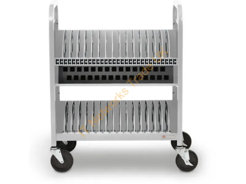 TVCT30AC-AW - Bretford Cube Transport Cart Portable Device Management Cart White
