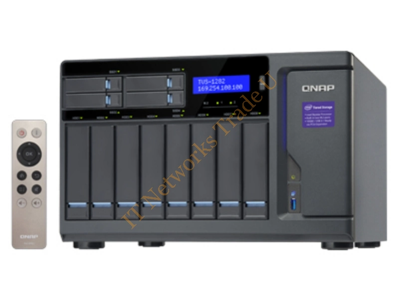 TVS-1282-I7-32G - QNAP TVS-1282 NAS Tower Ethernet LAN Black NAS Servers