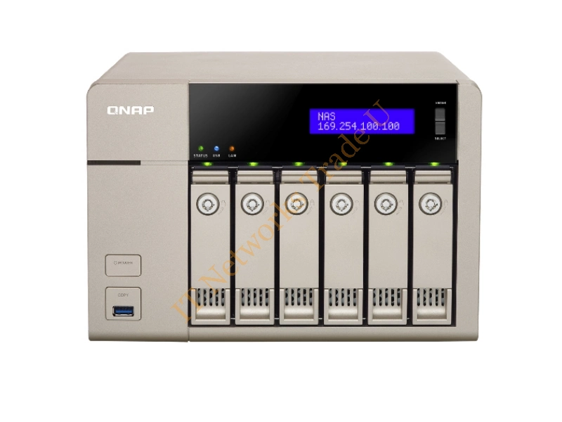 TVS-663-4G - QNAP TVS-663 NAS Tower Ethernet LAN Gold NAS Servers
