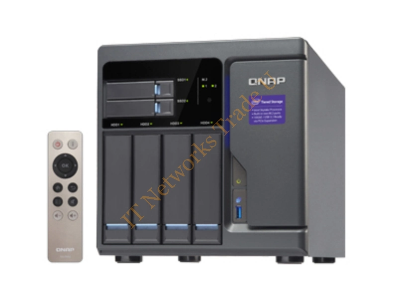 TVS-682-I3-8G - QNAP TVS-682 NAS Tower Ethernet LAN Black NAS Servers