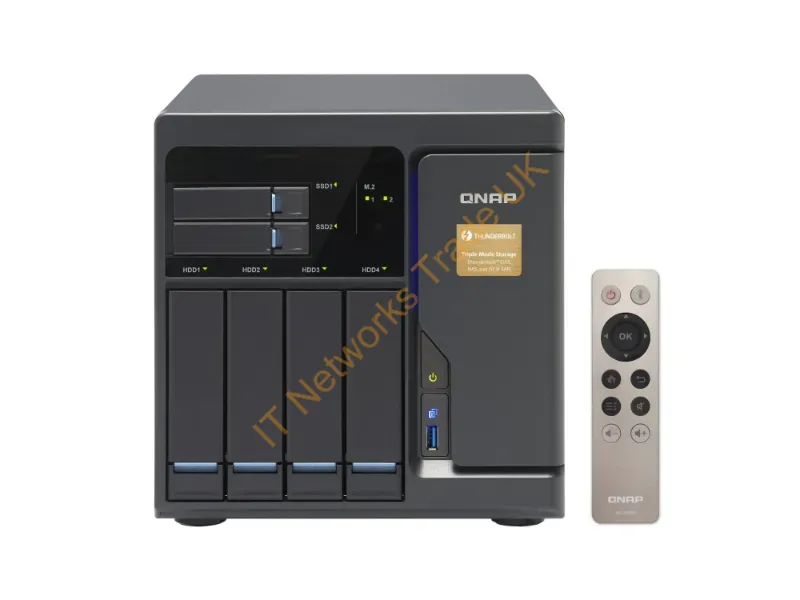 TVS-682T-I3-8G-US - Qnap Tvs-682T Nas Tower Ethernet Lan Black I3-6100
