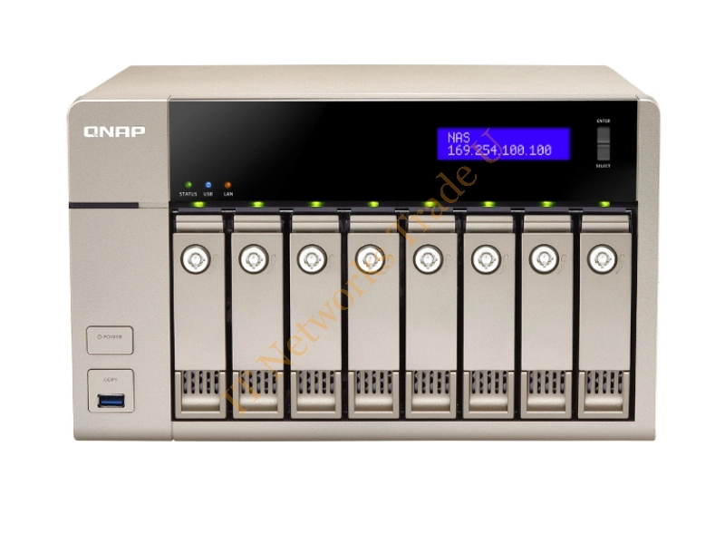 TVS-863-4G - QNAP TVS-863 NAS Tower Ethernet LAN Gold NAS Servers