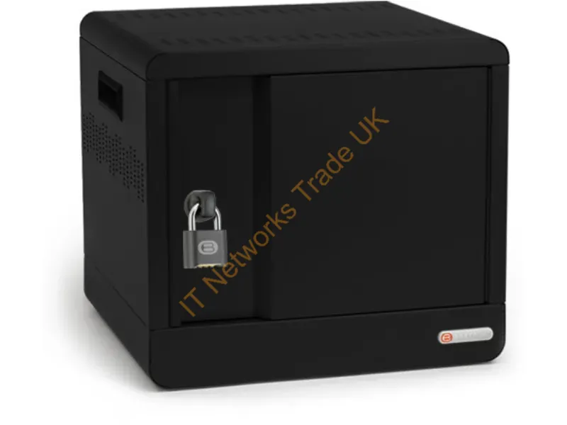 TVS10PAC-BP - Bretford Cube Micro Station Portable Device Management Cabinet Black
