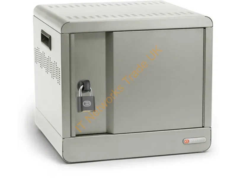 TVS10PAC-CT - Bretford Cube Micro Station Portable Device Management Cabinet Gray
