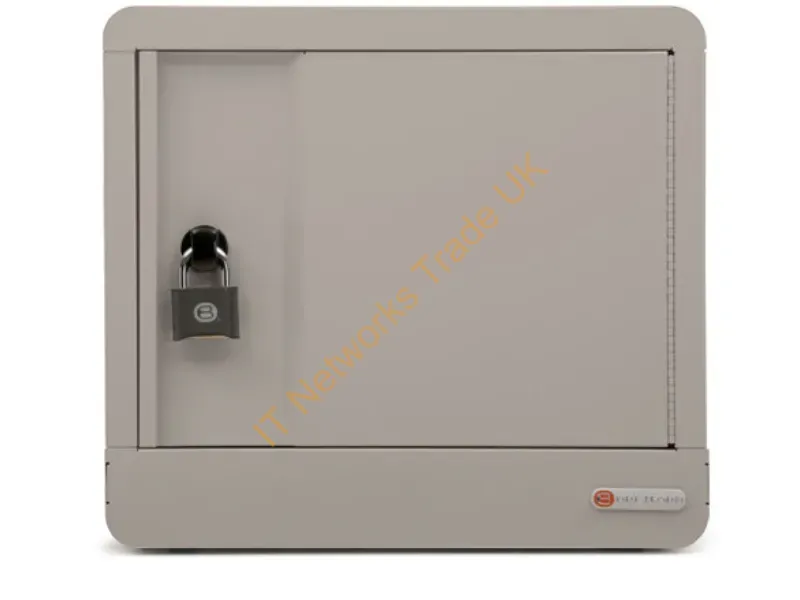 TVS10USBC-CH - Bretford Cube Micro Station Portable Device Management Cabinet Champagne