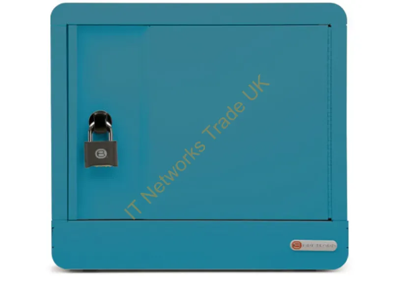 TVS10USBC-PA - Bretford Cube Micro Station Portable Device Management Cabinet Blue