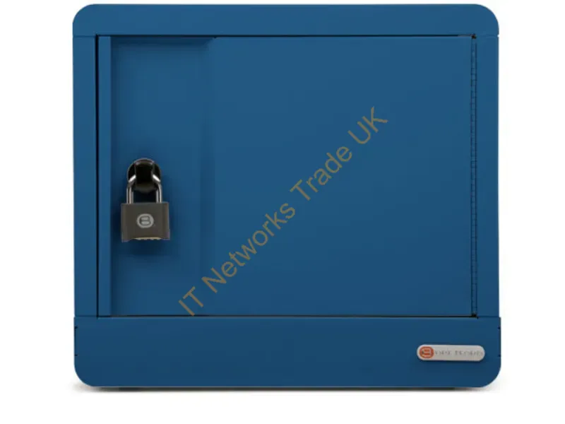 TVS10USBC-TZ - Bretford Cube Micro Station Portable Device Management Cabinet Blue
