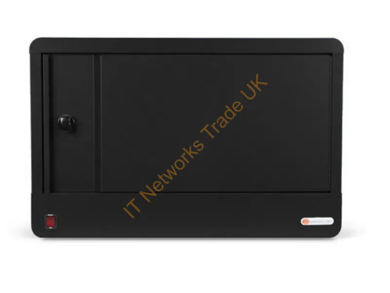 TVS16USBC-BP - Bretford Cube Micro Station Portable Device Management Cabinet Black