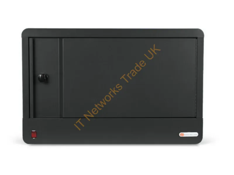 TVS16USBC-CK - Bretford Cube Micro Station Portable Device Management Cabinet Charcoal