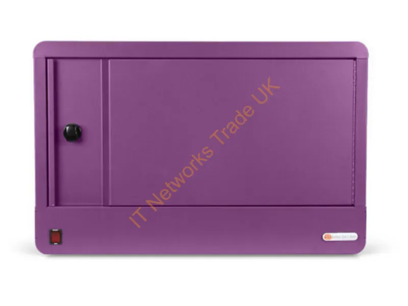 TVS16USBC-ORC - Bretford Cube Micro Station Portable Device Management Cabinet Purple