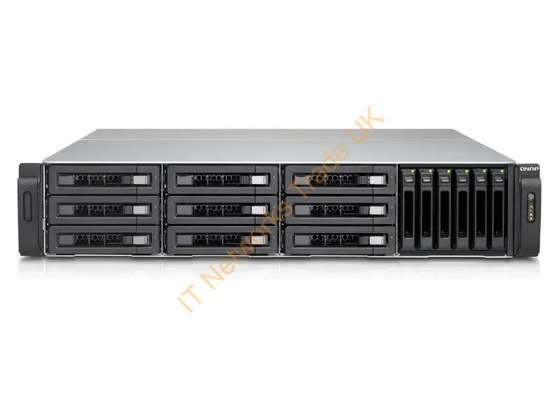 TVSEC1580MUSASRP8GR2 - Qnap Tvs-Ec1580Mu-Sas-Rp Nas Rack (3U) Ethernet Lan Black E3-1246V3