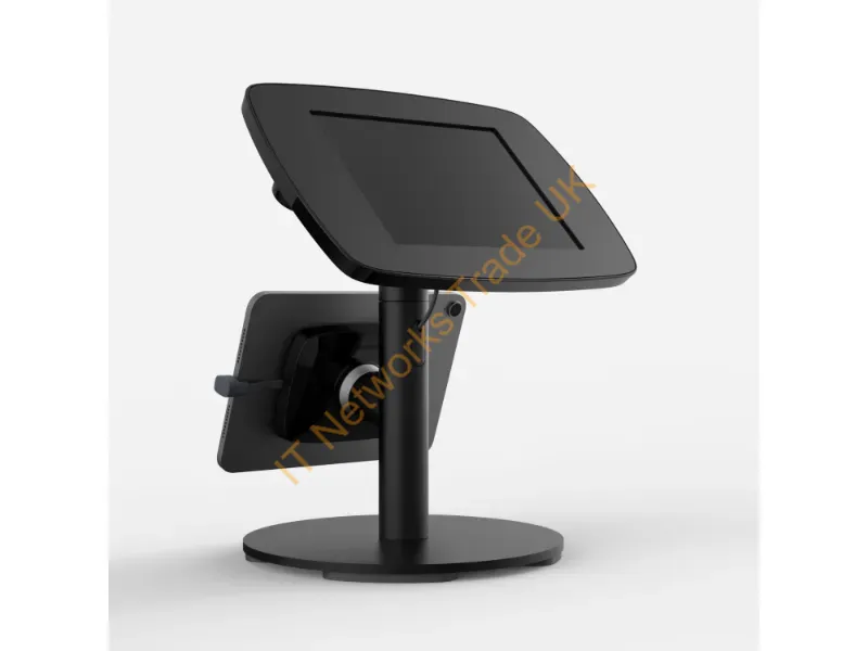TWCO-B1-M4-MN - Bouncepad Original Twin + Counter Base | Apple iPad Mini 4 / 5 Gen 7.9 (2015 2019) | Black | Covered Front Camera and Home Button