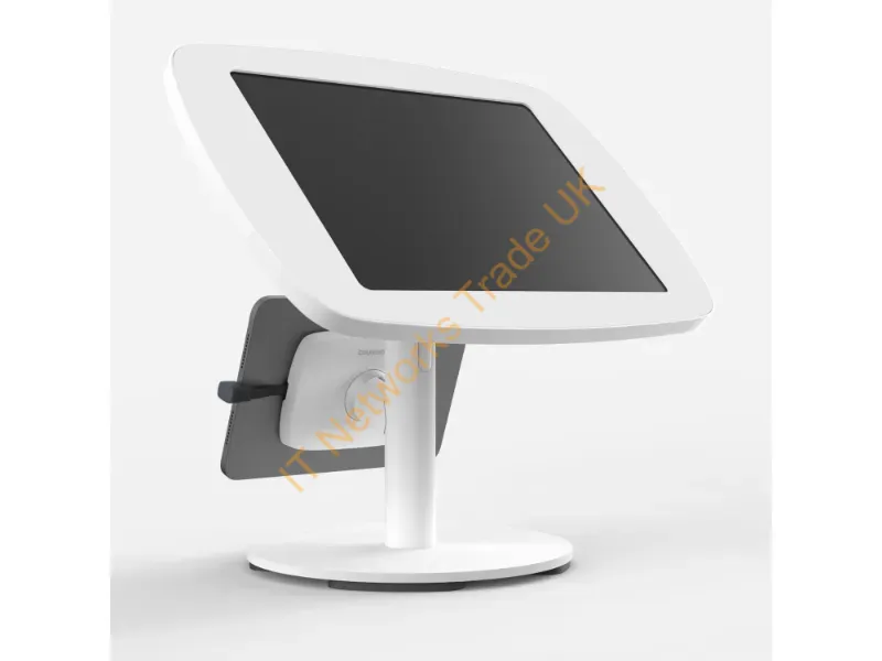 TWCO-W4-PL4-MG - Bouncepad Original Twin + Counter Base | Apple iPad Pro 3rd, 4th, 5th and 6th Gen 12.9 (2018 2022) | White | Exposed Front Camera and Home Button