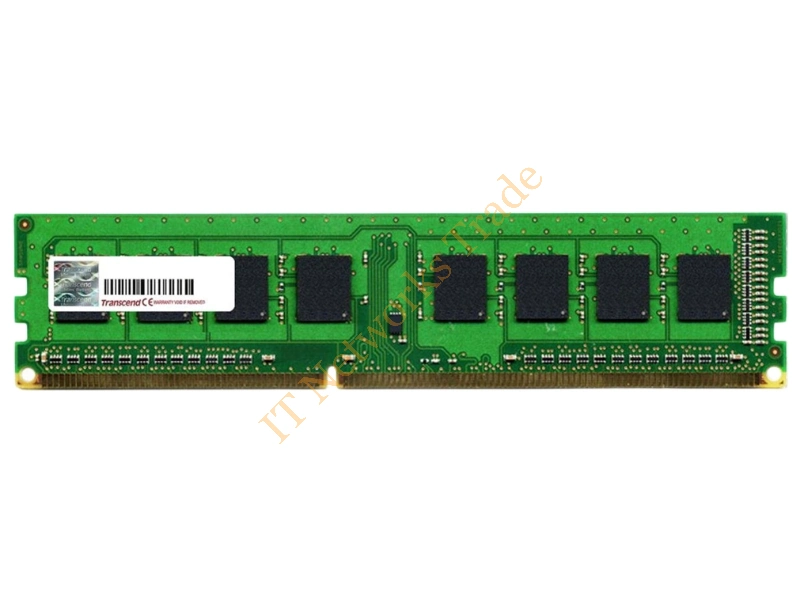 TX1066QLU-2GK Transcend 2GB DDR2-1066MHz PC2-8500 non-ECC Unbuffered CL7 240-Pin DIMM Dual Rank Memory Module Desktop Memory