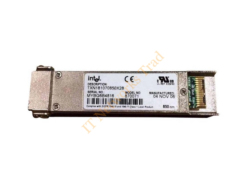 TXN181070850X28 Intel 10Gbps XFP 1 x 10GBase-SR Optical Transceiver Module
