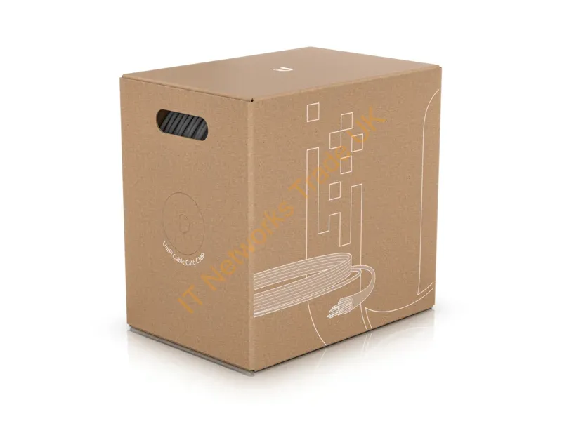 U-CABLE-C6-CMP - Ubiquiti U-Cable-C6-CMP networking cable White 305 m Cat6 U/UTP (UTP)