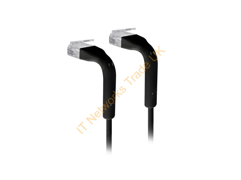 U-CABLE-PATCH-RJ45-BK-50 - Ubiquiti U-CABLE-PATCH-RJ45-BK-50 networking cable Black 0.1 m Cat6