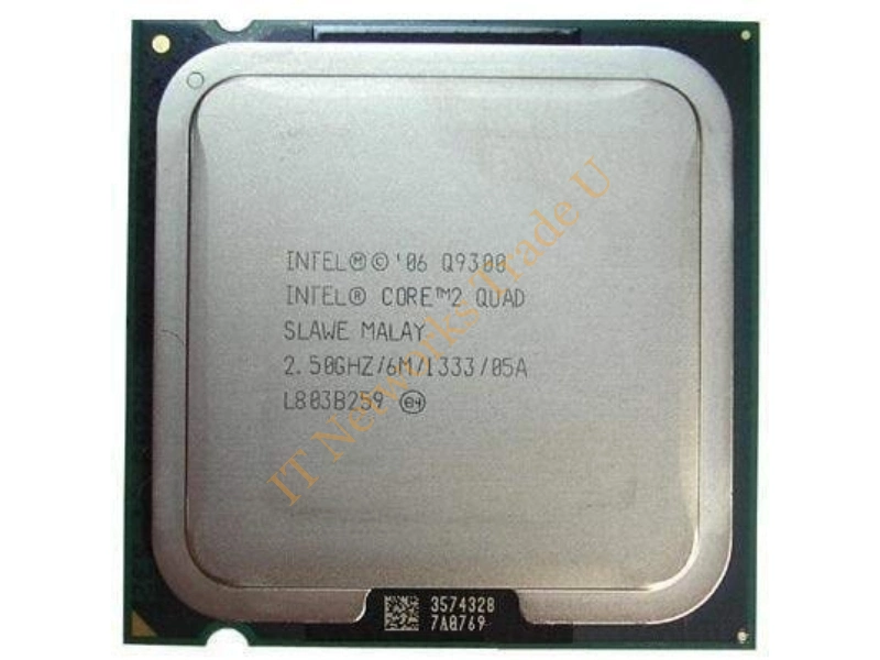 U110D Dell 2.50GHz 1333MHz FSB 6MB L2 Cache Socket LGA775 Intel Core 2 Quad Q9300 Quad Core Retail Processor