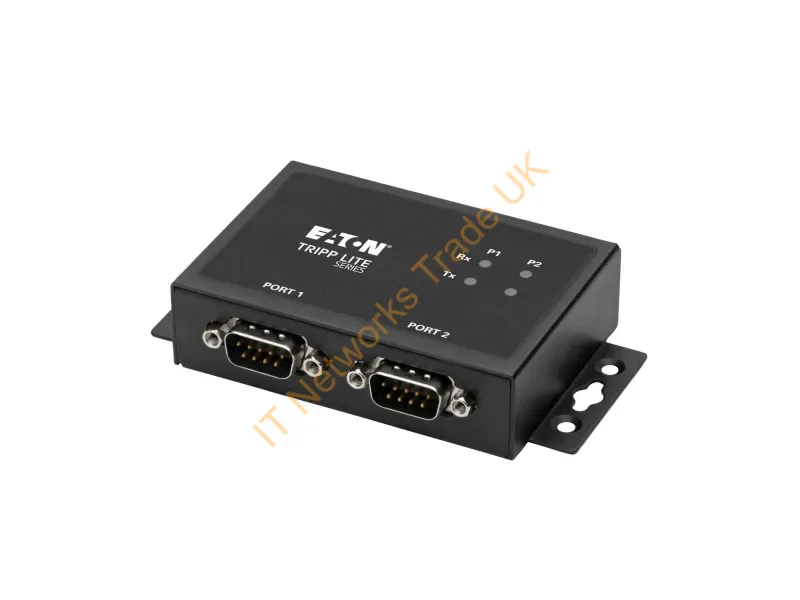U208-002-IND - Tripp Lite U208-002-Ind Interface Hub Usb 2.0 Type-B 480 Mbit/S Black