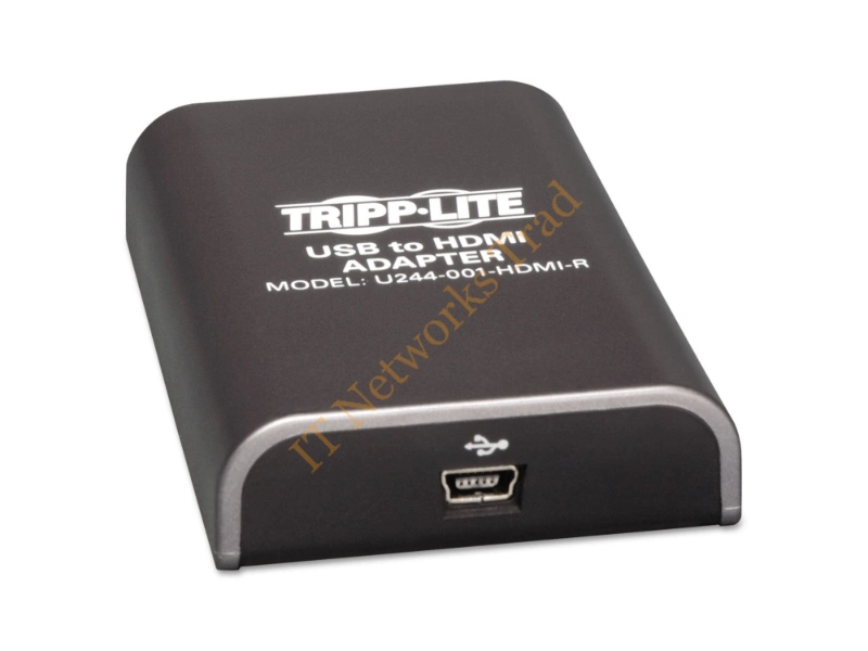 U244-001-HDMI-R Tripp-Lite USB 2.0 to HDMI Dual or Multi Monitor External Video Graphics Card