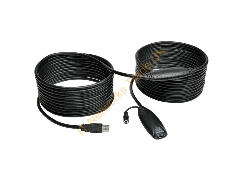 Tripp Lite USB 3.0 SuperSpeed Active Extension Repeater Cable (A M/F), 10M USB Cables