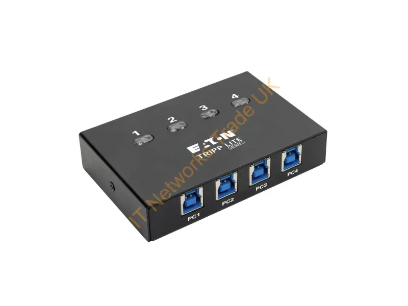 U359-004 - Tripp Lite U359-004 Interface Hub Usb 3.2 Gen 1 (3.1 Gen 1) Type-A 5000 Mbit/S Black
