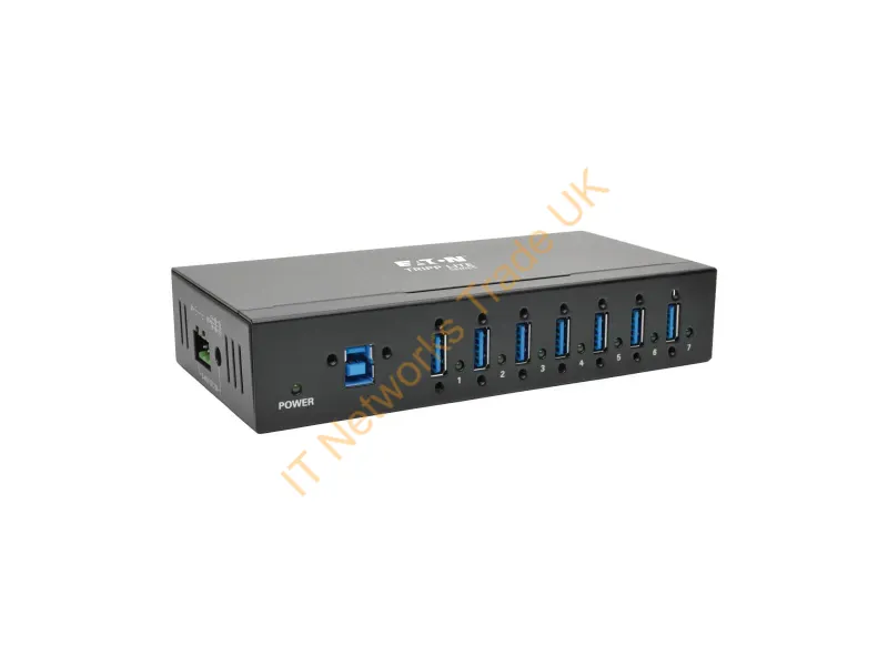 U360-007-IND - Tripp Lite U360-007-Ind Interface Hub Usb 3.2 Gen 1 (3.1 Gen 1) Type-B 5000 Mbit/S Black
