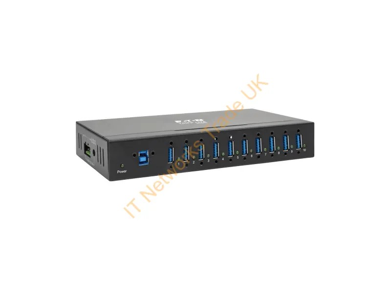 U360-010-IND - Tripp Lite U360-010-Ind Interface Hub Usb 3.2 Gen 1 (3.1 Gen 1) Type-B 5000 Mbit/S Black