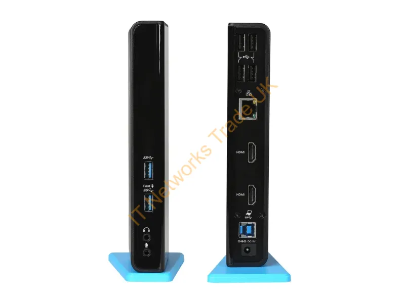 U3DUALHDMIDOCKUK - i-tec USB 3.0/USB-C Dual HDMI Docking Station