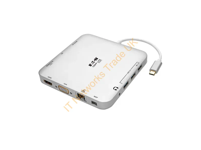U442-DOCK2-S - Tripp Lite U442-Dock2-S Laptop Dock/Port Replicator Wired Usb 3.2 Gen 2 (3.1 Gen 2) Type-C Silver