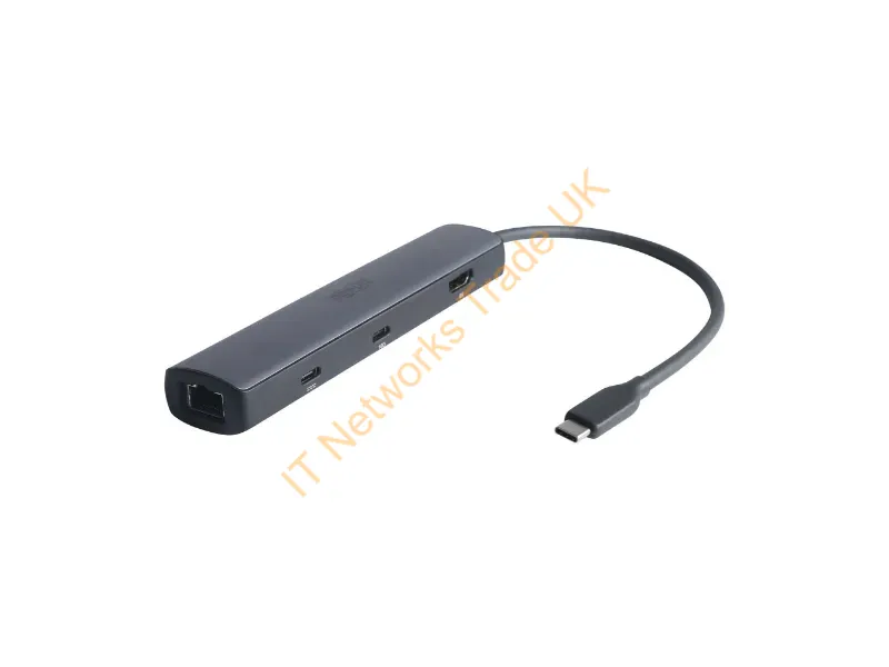 U442-DOCK40-6 - Tripp Lite Eaton Tripp Lite Series USB-C Multiport Adapter 8K HDMI, 3 USB Hub Ports, Gigabit Ethernet, 100W PD Charging, HDR, HDCP 2.3 Docking station USB-C HDMI, DP 1GbE for P/N: U040-006-C-5A, U420-05M-G2, U521-1P0M-WH, U521-1P0M-WH20G, U521