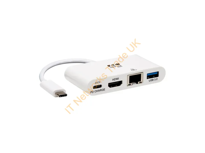 U444-06N-H4GU-C - Tripp Lite U444-06N-H4Gu-C Usb Graphics Adapter 3840 X 2160 Pixels White