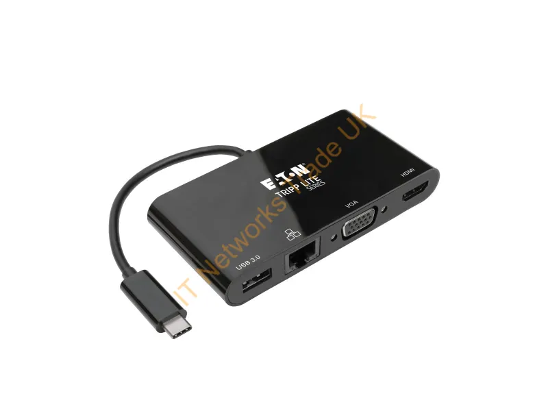 U444-06N-HV4GUB - Tripp Lite U444-06N-Hv4Gub Usb Graphics Adapter Black