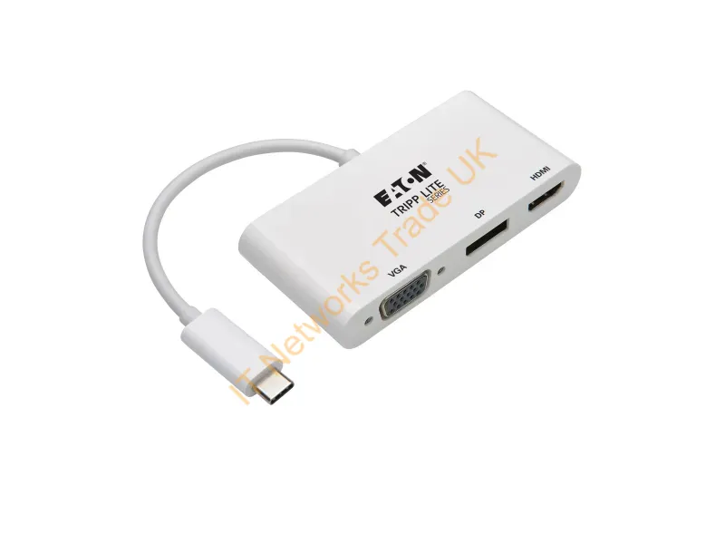 U444-06N-HVDPW - Tripp Lite U444-06N-Hvdpw Usb Graphics Adapter 3840 X 2160 Pixels White