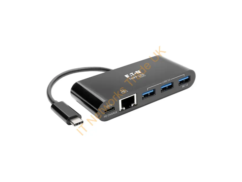U460-003-3AGB-C - Tripp Lite U460-003-3Agb-C Interface Hub Usb 3.2 Gen 2 (3.1 Gen 2) Type-C 5000 Mbit/S Black